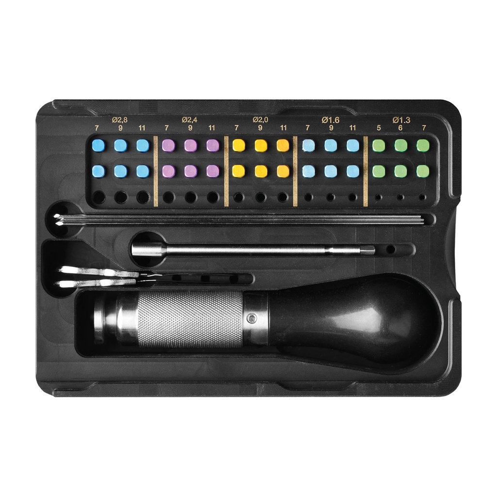 Knogleanker sæt, front